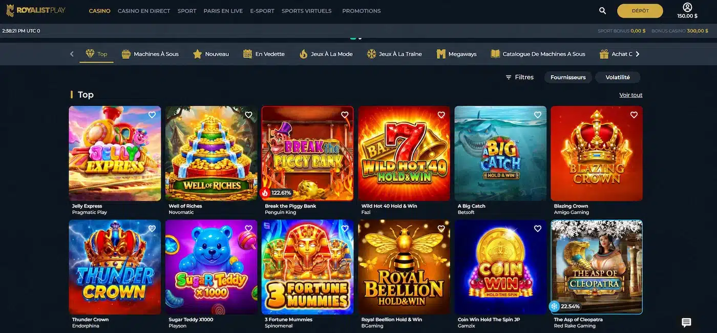 Royalistplay bookmaker